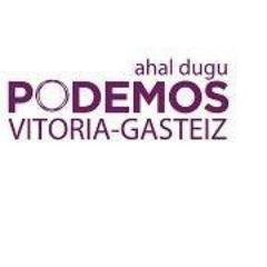 Plataforma ciudadana de Podemos Vitoria-Gasteiz Ahal Dugu en el Ayuntamiento.