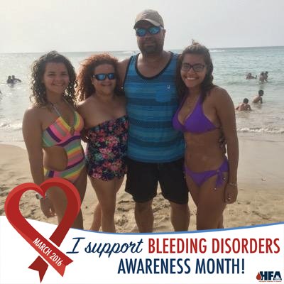I am proud mom of two girls. key is an hemophilic girl type A with inhibitors, and karol is smart one for helping others.