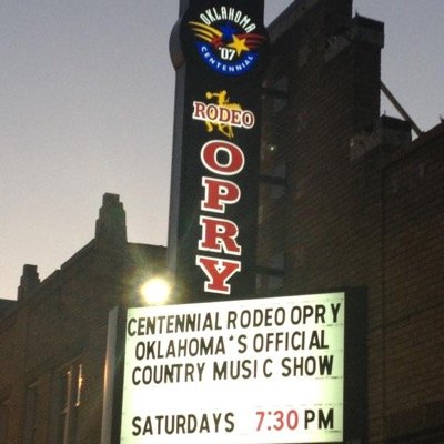 Oklahoma's Official Country Music Show started in 1977 by Grant Leftwich. Now known as The Centennial Rodeo Opry @RodeoOpry