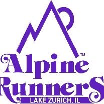 Alpine Runners is a running club in the Chicagoland area, with over 400 members. The Saturday Morning training run is the most popular year-round.