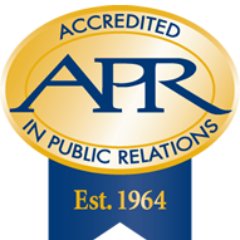 Accreditation in Public Relations (APR) is a mark of distinction for public relations professionals. Learn more at https://t.co/QWNHQwN9pX.