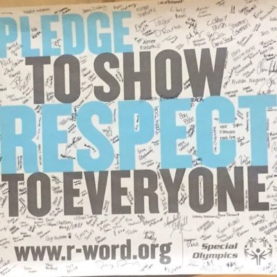 Join the Spread the Word to End the Word movement at NK and pledge to stop using the R-word and start using an accepting, people-first language.