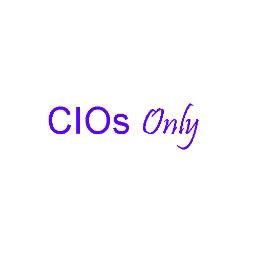 CIOs Only is a network of #CIO (s), current, past and future. Our mission is to groom the next generation of #IT Leaders. Join us at https://t.co/Pq14PTS9GU