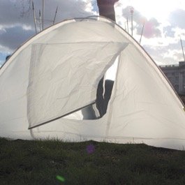 First #compostable budget camping tent ever.