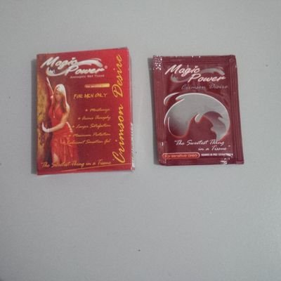 Sukses slalu semua nya
Tisu magic power
Crimson desire
For men only
#10000 / 6 saset
# Bbm 596FCB06
# Lokasi jakarta
# bisa dropship
# order via bbm