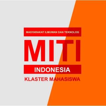 Official twitter account of MITI Klaster Mahasiswa | Innovative and Contributive Generation | https://t.co/3fYUJRLsXr