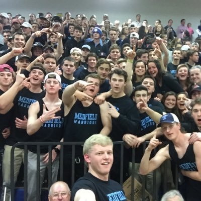 Welcome to the Jungle official twitter account of the Medfield fan section, we probably have higher SAT scores than you #fansectionisasport