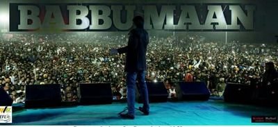 Its all about the GOD of lyrics..A true personality..king of live shows..one and only #BabbuMaan 
True fans will get a sure follow back