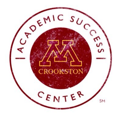 The University of Minnesota Crookston Academic Success Center provides support and services to advance UMC students' academic development! #SoarTogether