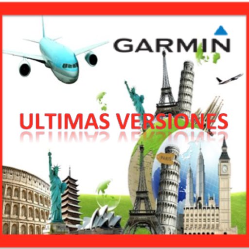 venta de Mapas para tu equipo Garmin de todo el mundo