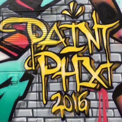 This account is for the yearly PaintPhx mural event. 2016 March 4th - 6th