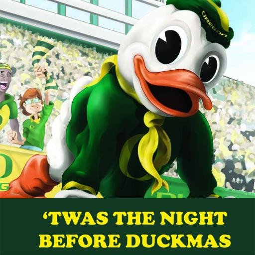 'Twas the Night Before Duckmas Children's book written by UO Alum Justin Keeland. Fully licensed by the University of Oregon
https://t.co/0ECFCY20sE