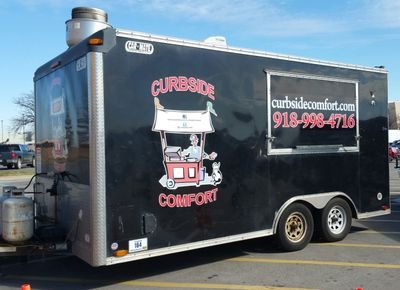 One of Tulsa's favorite comfort food trucks, serving deliciousness including good ole fashion burgers, dogs, fries and more !