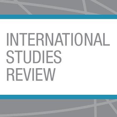 The International Studies Review (ISR) provides a window on current trends and research in international studies worldwide.
Podcast: https://t.co/kguk2qVH3L