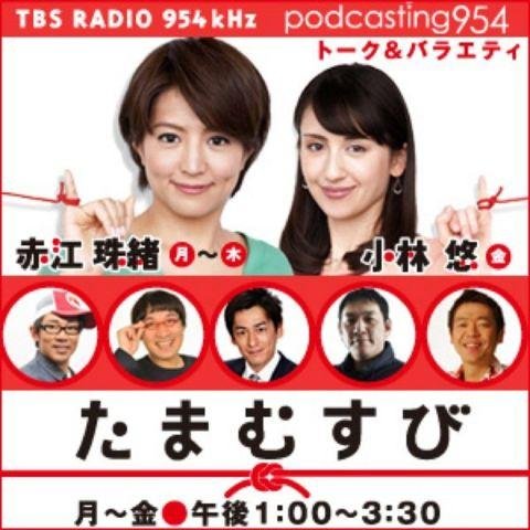 『たまむすび』は、2012年4月2日からTBSラジオで放送されている生放送のワイド番組。
赤江 珠緒（あかえ たまお、1975年1月9日[1] - ）は、日本のフリーアナウンサー、司会者、ラジオパーソナリティ。元朝日放送アナウンサー。血液型はB型[2]。現在はフリーランスである。