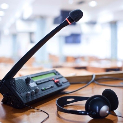 Comprehensive solution for interpreters, from preparation to the booth.