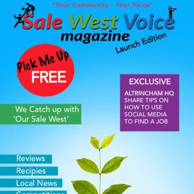 New online community magazine covering Sale West and beyond. Contact us to share your events, groups, positive stories or news. editor@salewestvoice.co.uk