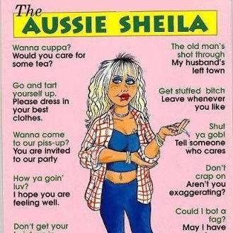 sheila australian