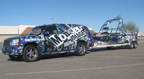 High impact digital graphics including vehicle wraps, floor & window graphics, trade show displays, banners, decals, signs & artistic canvas.
