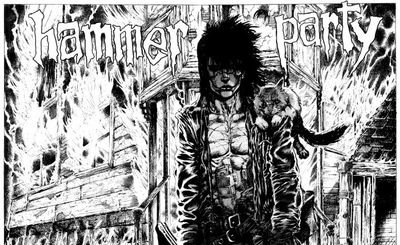 Author of Para Wars #1 Children of War, Shinobi, Warrior, a cross between Spartacus and the Joker meets Captain America.