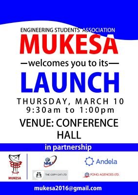MUKESA_KENYA's profile picture. Multimedia University Of Kenya Engineering Students Association. Home of extraordinary people, creative power house, world changers and difference makers.