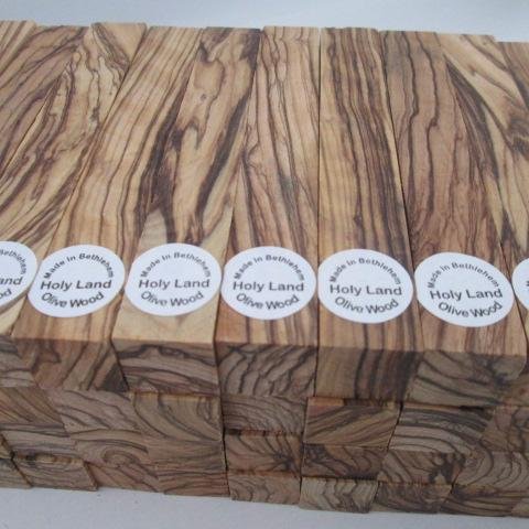 AUTHENTIC BETHLEHEM Olive Wood Pen Blanks GRADE A+++
PRODUCED FROM