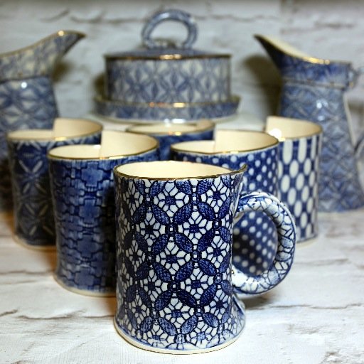 Maker of deliciously delicate ceramics & proprietor of the Pottery Parlour