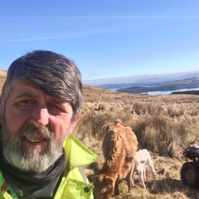 Loch Lomond hill farmer featured in BBC2 This Farming Life, blackface sheep breeding and recording, sailing, proud dad and grampa. West agritourism monitor farm