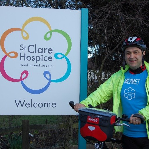 FUNDRAISING FOR StCLARE'S HOSPICE..SOLO CYCLING FROM LONDON TO TURKEY OVER 3000 MILES.! Please Sponsor me..Thank You.