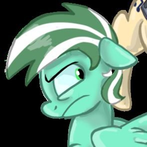 a 4X Ponyville's most grumpiest pony.. and you are?