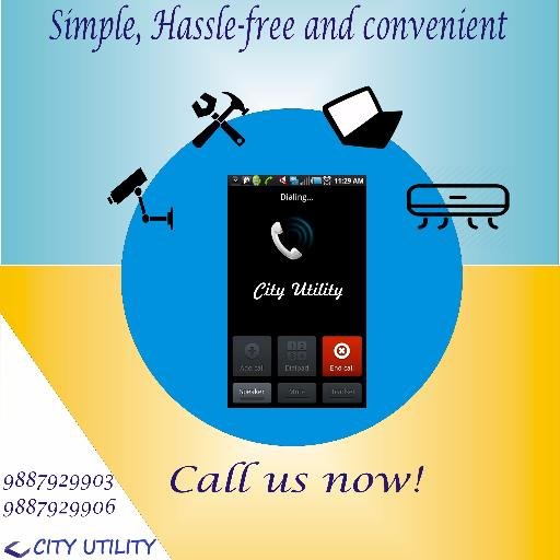 City utility is a fully equipped repair,modification and maintenance facility for the residents of Jaipur,to make life easier.
