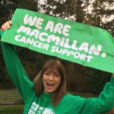 Philanthropy Manager, @macmillancancer, (who tweets news & own views), & loves walking in our beautiful countryside & singing in the rain.