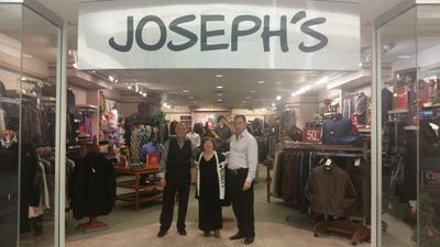 Joseph's is a family owned and operated business that carries only the finest in dress wear, sports wear and everything in between!