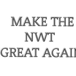 First of all the NWT is a great territory and I have a foolproof plan for making the NWT great again.  And that's why we are going to be the greatest territory.