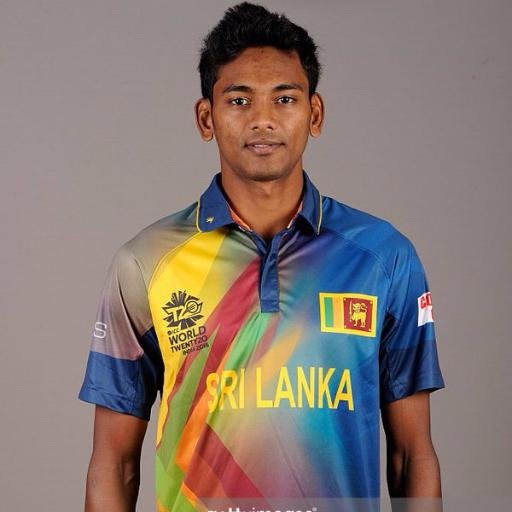 Pathira Vasan Dushmantha Chameera
professional Sri Lankan cricketer.
Plays for Tests, One Day Internationals and Twenty20 Internationals for Sri Lanka.