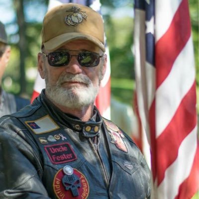 Patriot Guard Rider/ Harley Davidson-  Night Train - USMC / Army Veteran , Gold Star Family CWO2 Kenneth V. Welch 9/20/1984 Beirut,Lebanon