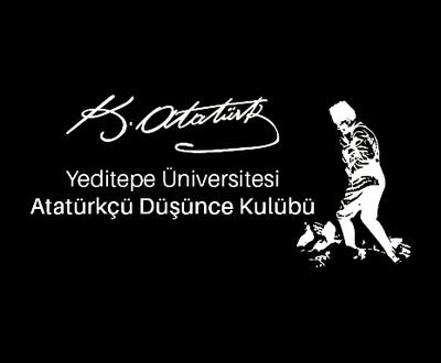 Yeditepe Üniversitesi Atatürkçü Düşünce Kulübü'nün resmi twitter hesabıdır.
Üyelik Formu: https://t.co/Kdb9fyEgLK