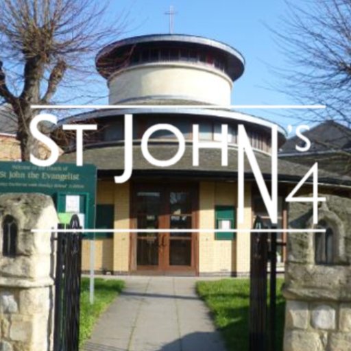 St John the Evangelist, Brownswood Park: the Church of England parish of the Hackney bit of Finsbury Park. Sundays 11am. Tweets by the vicar @alicewhalley