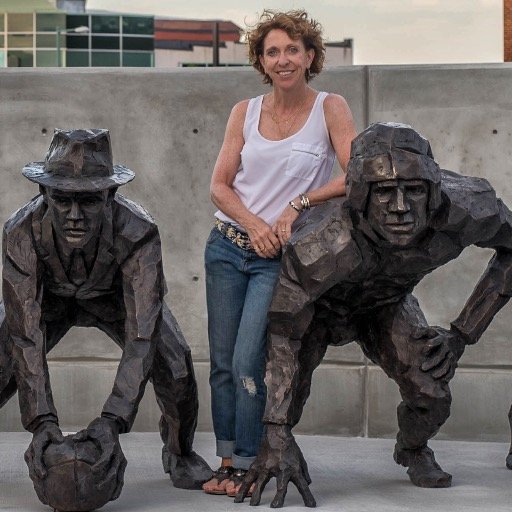 Sculptor, bronze sport and monument, mixed media public art. https://t.co/Zynqor9v9u