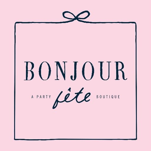 Boutique Party Supplies | Tableware | Decorations | The Perfect Party Box Hello@bonjourfete.com