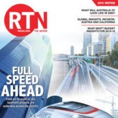 RTNAustralia's profile picture. Magazine and website providing breaking news, analysis and opinion across Australasia's infrastructure and transport policy and projects.