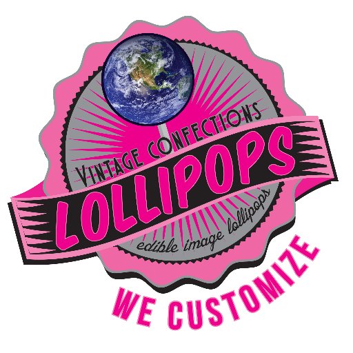 Custom lollipops
Our lollipops are famous Home of the Original Planet Lollipop®