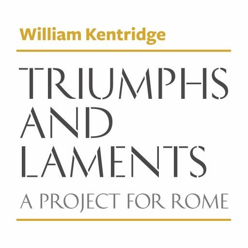 William Kentridge’s Triumphs and Laments will be a 500 meter-long frieze on the travertine embankment walls that line Rome’s urban waterfront.