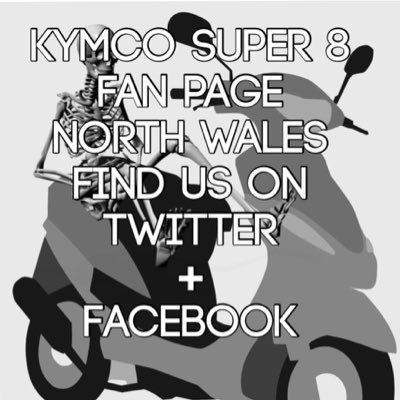 this scooter page is based in North Wales ,You can like our Facebook Page Kymco super 8 Fan Page for more information email us at kymcofanpageuk@gmail.com