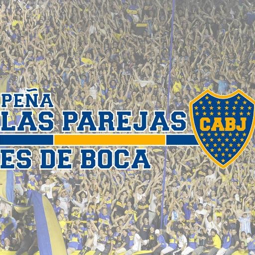 Peña Las Parejas es de BOCA
Grupo de hinchas de boca, trabajando unidos por la misma pasión y con igual sentimiento. #VamosBoca