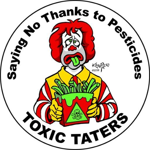 ToxicTaters's profile picture. Northern Minnesota holding McDonald's to its word: protect communities & ecosystems from pesticides. #NotLovinDrift #NoMoreToxicTaters
https://t.co/gPkA8wdEiY