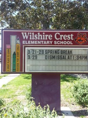 WilshireCrestES's profile picture. Wilshire Crest Elementary School is a mid-city school that provides equal access to a quality education for all students.