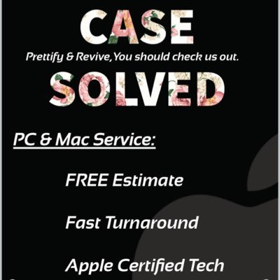 We are a IT service & repair company. We can fix your computer, tablet and cellphone. Most common fix MacBook, iPad, iPhone and Samsung Galaxy device.