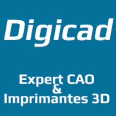 Bienvenue sur le compte de Digicad, expert en CAO et revendeur d'imprimantes 3D prof.   @3dsystemscorp France. Suivez notre actualité #impression3D #CAO