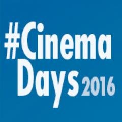 #CinemaDays: dall'11 al 14 Aprile 2016 vai al cinema a soli €3 (€5 per i film in 3D).